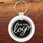 ビジネスカスタムロゴ キーホルダー (正面)