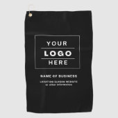 ビジネスカスタムロゴ ゴルフタオル (正面)