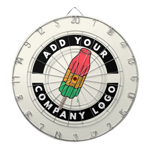 ビジネスカスタムロゴ ダーツボード (正面)