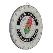 ビジネスカスタムロゴ ダーツボード (正面左)