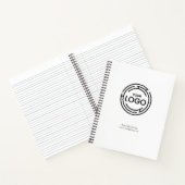 ビジネスカスタムロゴ ノートブック (内部)