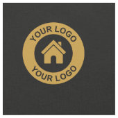 ビジネスカスタムロゴ ファブリック (クローズアップ)