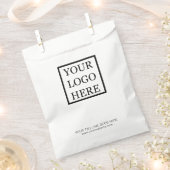 ビジネスカスタムロゴ フェイバーバッグ (クリップ留めされた状態)