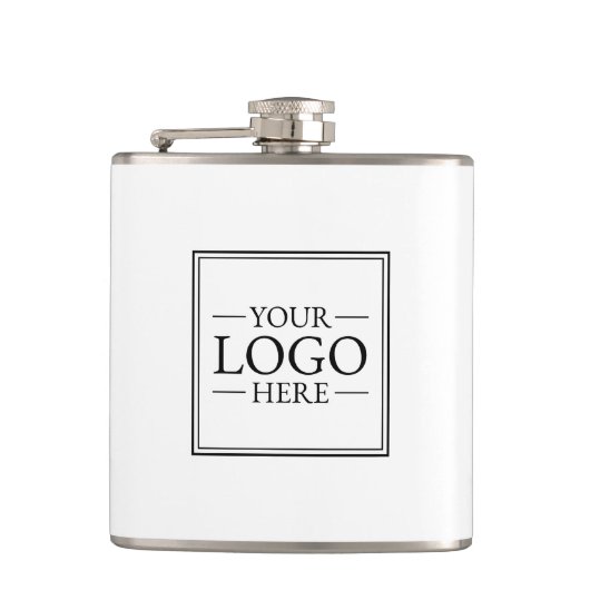 ビジネスカスタムロゴ フラスク (正面)