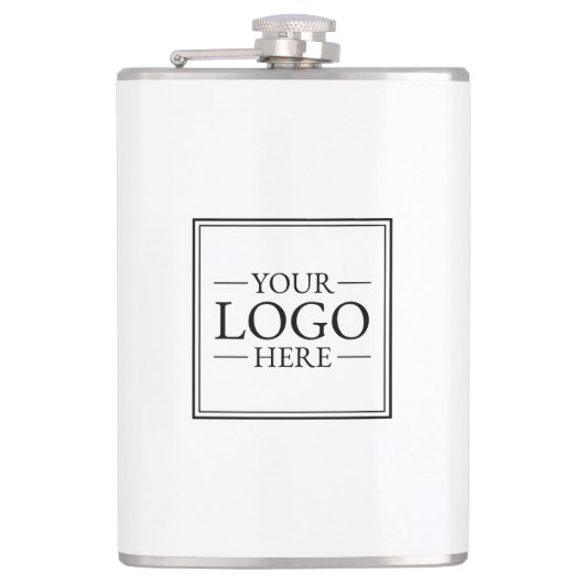 ビジネスカスタムロゴ フラスク (正面)