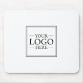 ビジネスカスタムロゴ マウスパッド (正面)