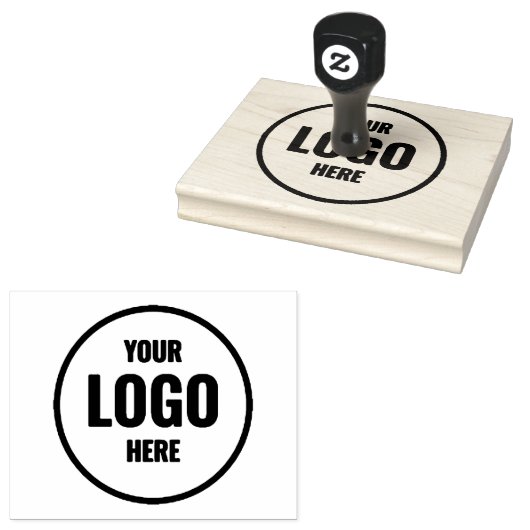 ビジネスカスタムロゴ ラバースタンプ (押印)