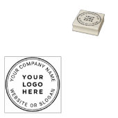 ビジネスカスタムロゴ ラバースタンプ (押印)