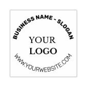 ビジネスカスタムロゴ ラバースタンプ (インプリント)