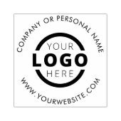 ビジネスカスタムロゴ ラバースタンプ (インプリント)