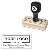ビジネスカスタムロゴ ラバースタンプ (押印)