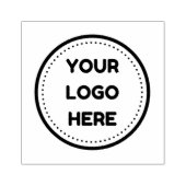 ビジネスカスタムロゴ ラバースタンプ (インプリント)