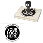 ビジネスカスタムロゴ ラバースタンプ (押印)