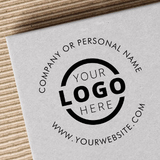 ビジネスカスタムロゴ ラバースタンプ