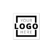 ビジネスカスタムロゴ ラバースタンプ (インプリント)