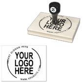 ビジネスカスタムロゴ ラバースタンプ (押印)