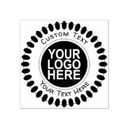 ビジネスカスタムロゴ ラバースタンプ