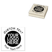 ビジネスカスタムロゴ ラバースタンプ (押印)