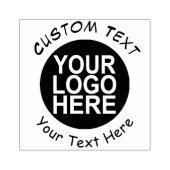 ビジネスカスタムロゴ ラバースタンプ (インプリント)