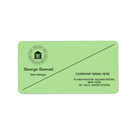 ビジネスカスタムロゴ | 会社名 ラベル