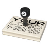 ビジネスカスタムロゴ(大) ラバースタンプ (スタンプ)