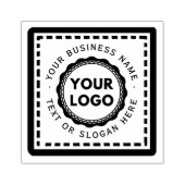 ビジネスカスタムロゴ（大） ラバースタンプ (インプリント)