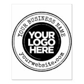 ビジネスカスタムロゴ(大) ラバースタンプ (インプリント)