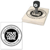 ビジネスカスタムロゴ（大） ラバースタンプ (押印)