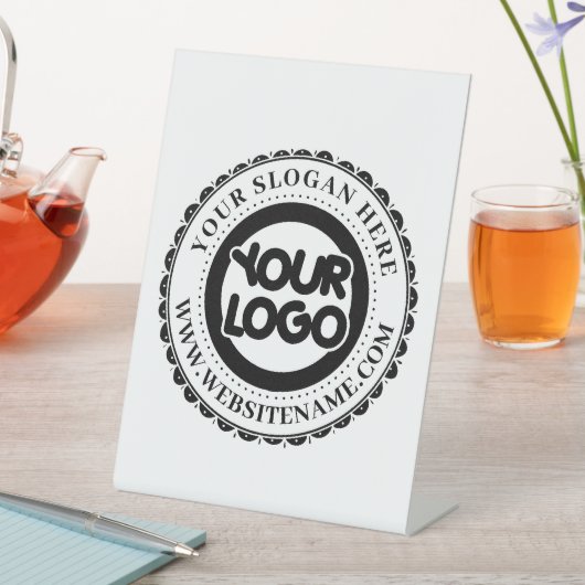 ビジネスカスタムロゴ（大） 台座サイン (インサイチュ)