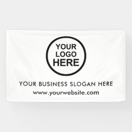 ビジネスカスタムロゴ 横断幕
