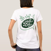 ビジネスカスタムロゴ Tシャツ (裏面)