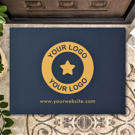 ビジネスカスタムロゴWebサイト文字 ドアマット