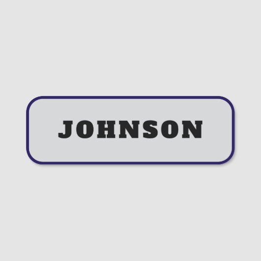 ビジネスカスタムヴィンテージ名パッチ 名札 (正面)