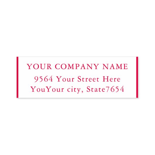 ビジネスカスタム会社の自己インクスタンプ セルフインキングスタンプ (デザイン)