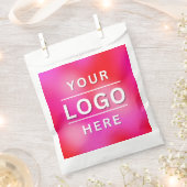 ビジネスカスタム会社ブランドのロゴ フェイバーバッグ (クリップ留めされた状態)