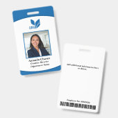 ビジネスカスタム従業員の写真 バッジ (正面＆裏面)