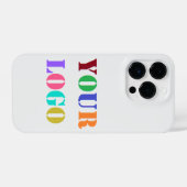 ビジネスカスタムiPhoneケースの会社ロゴ iPhoneケース (裏面横)