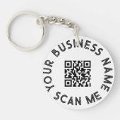 ビジネスカスタムQRコードのプロモーション キーホルダー (正面)