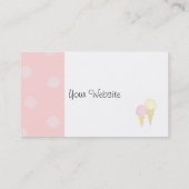 ビジネスカッコいいカードの処理 名刺 (裏面)