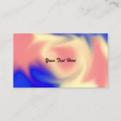 ビジネスカラフルカードの汚し 名刺 (正面)