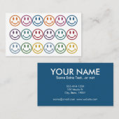 ビジネスカラフルカード 名刺 (正面/裏面)