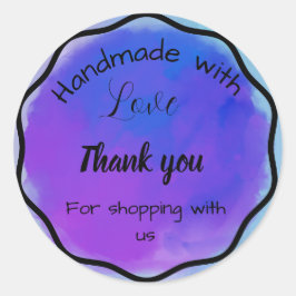 ビジネスカラフルスタンプ ラウンドシール