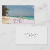 ビジネスカリブのカード 名刺 (正面/裏面)