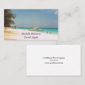 ビジネスカリブのカード 名刺 (正面/裏面)