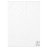 ビジネスカンパニーレストランインダストリアルホテル –  テーブルクロス (正面)