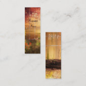 ビジネスカードスイングホタルWoodlands Skinny スキニー名刺 (正面/裏面)