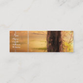 ビジネスカードスイングホタルWoodlands Skinny スキニー名刺 (裏面)