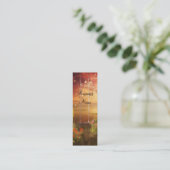 ビジネスカードスイングホタルWoodlands Skinny スキニー名刺 (スタンド正面)