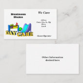 ビジネスカード日の心配広告 名刺 (正面/裏面)