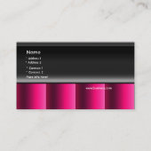 ビジネスカード Zizzago Rich Pink Reflect (裏面)
